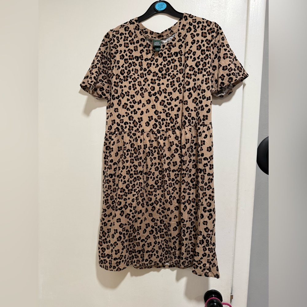 Wild Fable Tan Leopard Print Dress